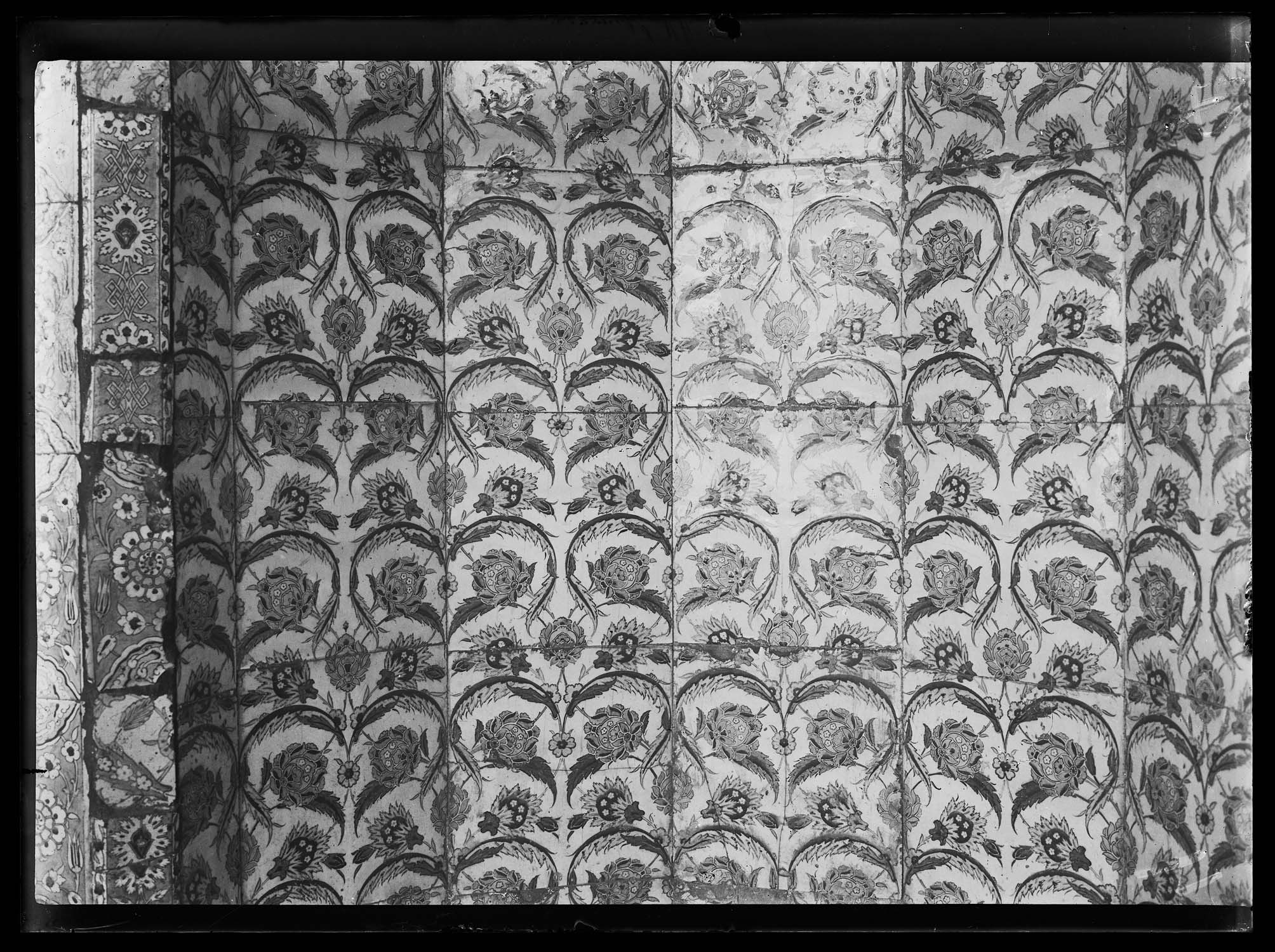 Détail des faïences intérieures
